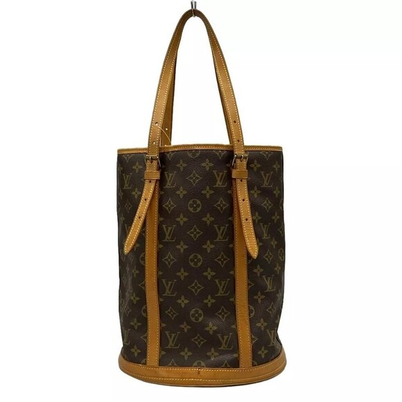 100% Authentic LOUIS VUITTON Bucket GM Monogram Shoulder Bag 250-082924 - Picture 2 of 14